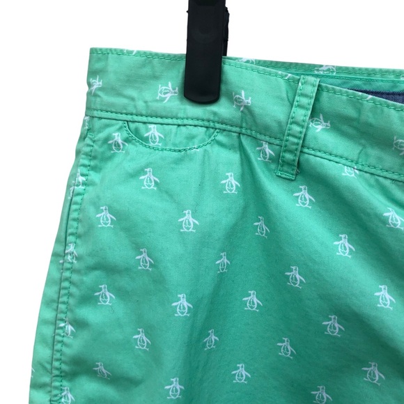 Penguin Green Men’s Shorts size 32 - Picture 4 of 7